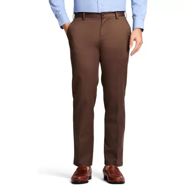 IZOD Men's American Chino Flat Front Straight Fit Pant
