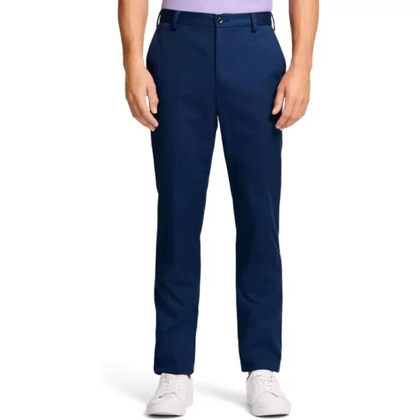 IZOD Men's American Chino Flat Front Straight Fit Pant