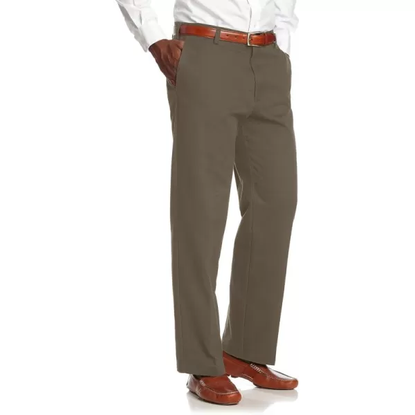 IZOD Men's American Chino Flat Front Straight Fit Pant