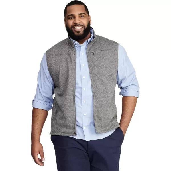 IZOD Men's Big and Tall Advantage Performance Full Zip Sweater Fleece Vest