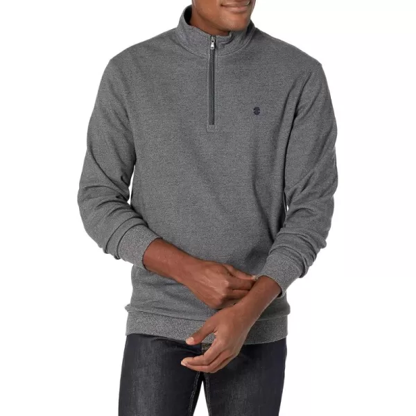 IZOD Men's Big and Tall Advantage Performance Quarter Zip Fleece Pullover Sweatshirt