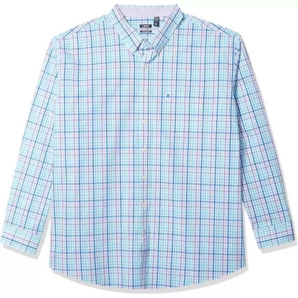 IZOD Men's Big and Tall Button Down Long Sleeve Shirt