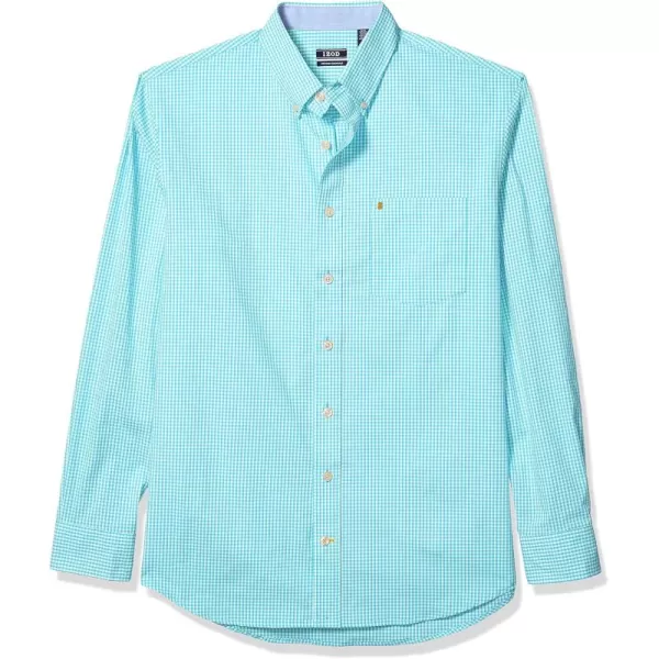 IZOD Men's Big and Tall Button Down Long Sleeve Shirt