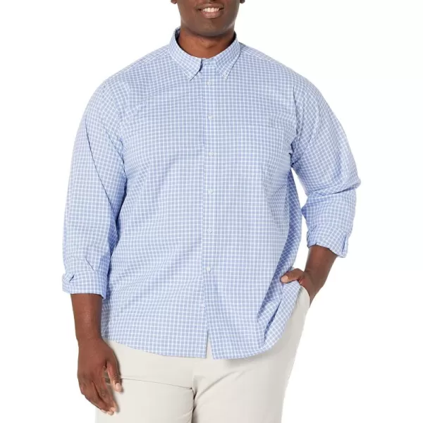 IZOD Men's Dress Shirt Regular Fit Stretch Check