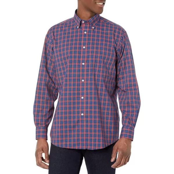 IZOD Men's Dress Shirt Regular Fit Stretch Check
