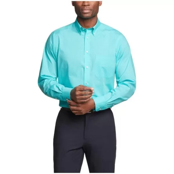 IZOD Men's Dress Shirt Regular Fit Stretch Check