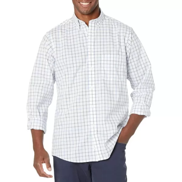 IZOD Men's Dress Shirt Regular Fit Stretch Check