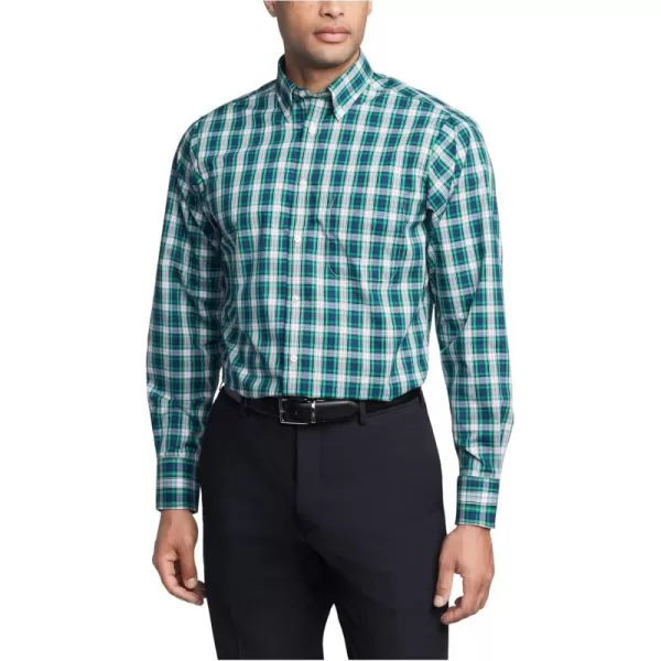 IZOD Men's Dress Shirt Regular Fit Stretch Check