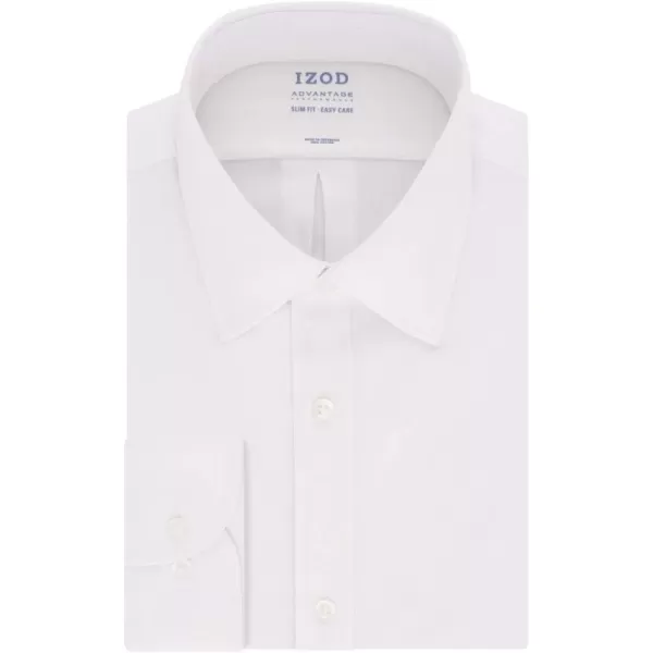 IZOD Men's Dress Shirt Slim Fit Stretch Fx Cooling Collar Solid