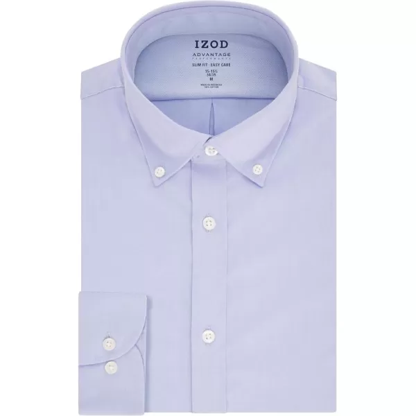 IZOD Men's Dress Shirt Slim Fit Stretch Fx Cooling Collar Solid