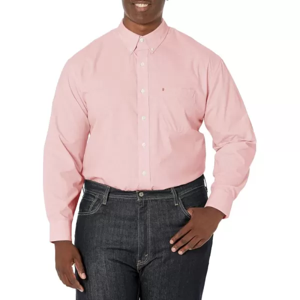 IZOD Men’s Performance Comfort Long Sleeve Solid Button Down Shirt