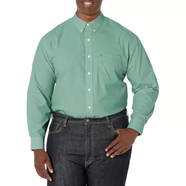 IZOD Men’s Performance Comfort Long Sleeve Solid Button Down Shirt