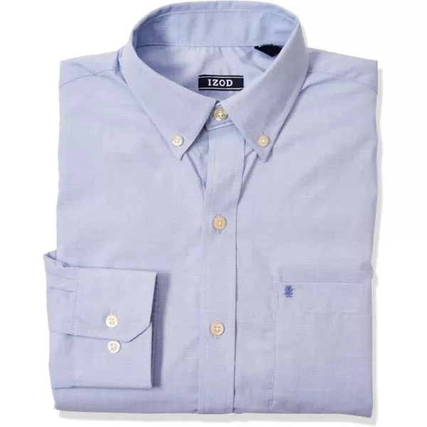 IZOD Men’s Performance Comfort Long Sleeve Solid Button Down Shirt