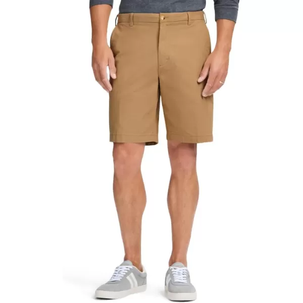 IZOD Men's Saltwater 9.5" Flat Front Chino Short