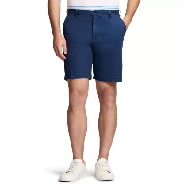 IZOD Men's Saltwater 9.5" Flat Front Chino Short