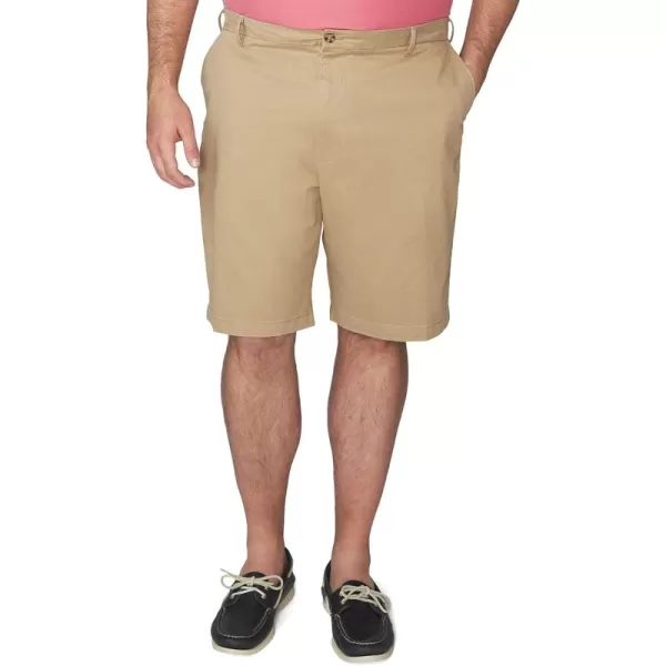IZOD Men's Saltwater 9.5" Flat Front Chino Short