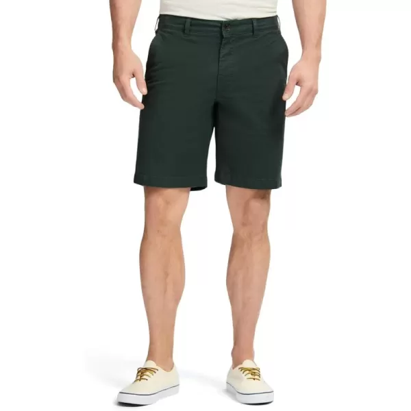 IZOD Men's Saltwater 9.5" Flat Front Chino Short