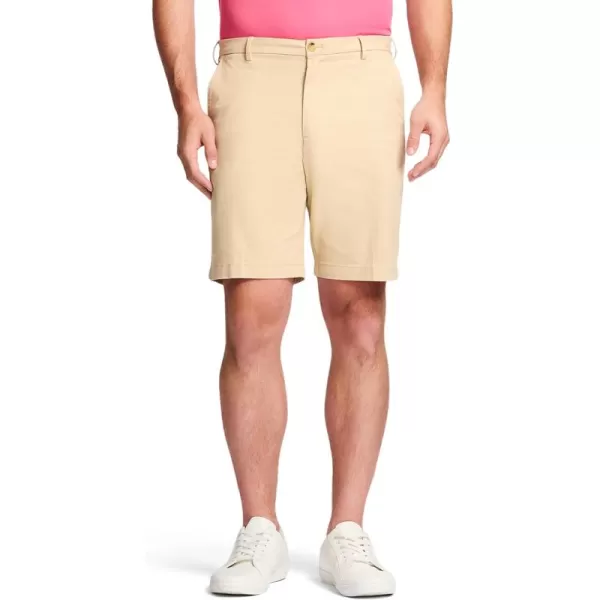 IZOD Men's Saltwater 9.5" Flat Front Chino Short