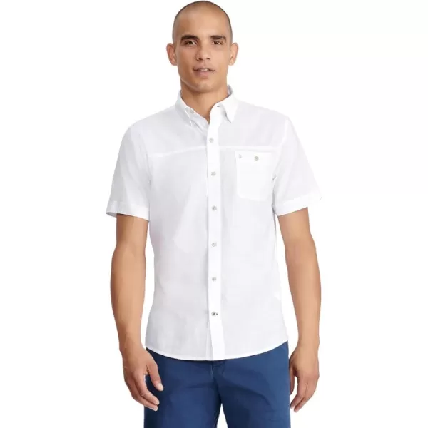 IZOD Men's Saltwater Dockside Short Sleeve Button Down Shirt