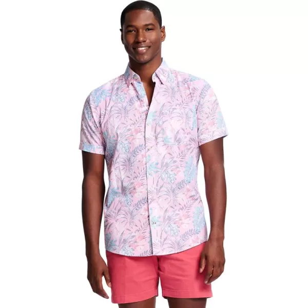 IZOD Men's Saltwater Dockside Short Sleeve Button Down Shirt
