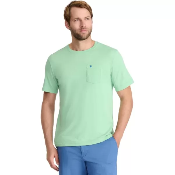IZOD Men's Saltwater Soft Wash Pocket Crew T-Shirt