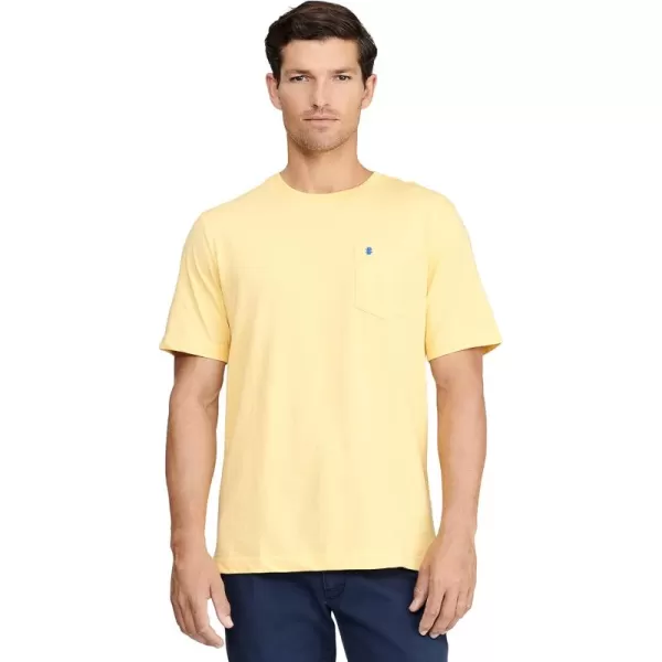 IZOD Men's Saltwater Soft Wash Pocket Crew T-Shirt