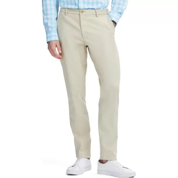 IZOD Men's Saltwater Stretch Flat Front Slim Fit Chino Pant