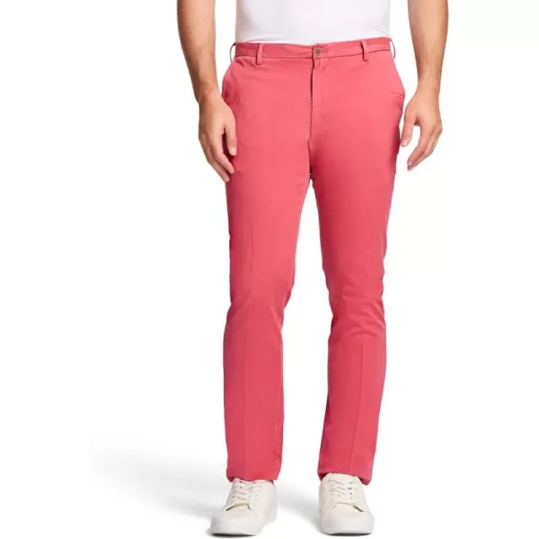 IZOD Men's Saltwater Stretch Flat Front Straight Fit Chino Pant