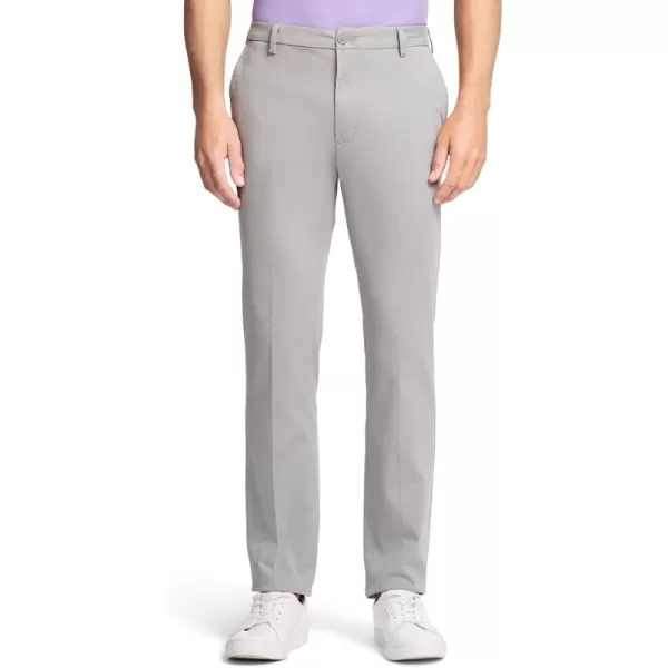 IZOD Men's Saltwater Stretch Flat Front Straight Fit Chino Pant