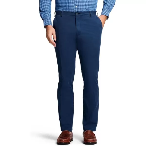 IZOD Men's Saltwater Stretch Flat Front Straight Fit Chino Pant