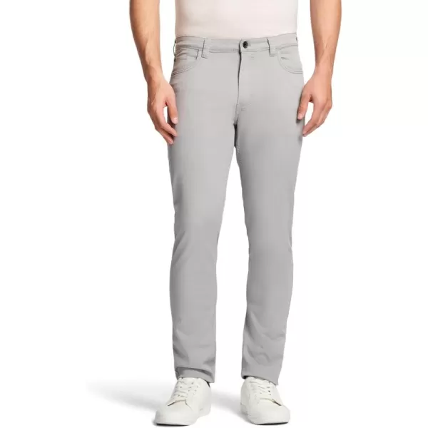 IZOD Men's Saltwater Stretch Twill 5 Pocket Straight Fit Chino Pant