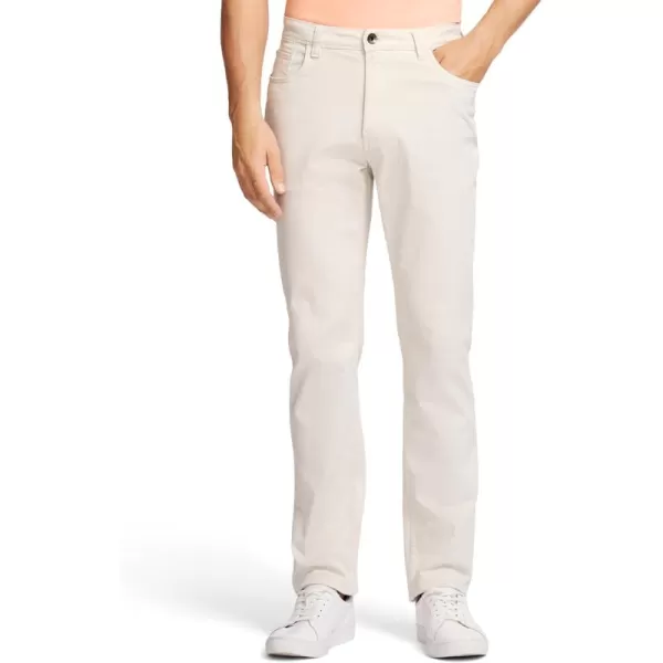 IZOD Men's Saltwater Stretch Twill 5 Pocket Straight Fit Chino Pant