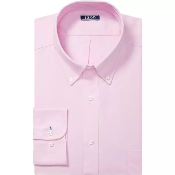 Izod Men's BIG FIT Dress Shirts Stretch Solid 