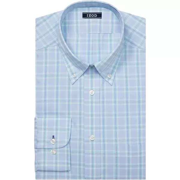 Izod Men's BIG FIT Dress Shirts Stretch Solid 