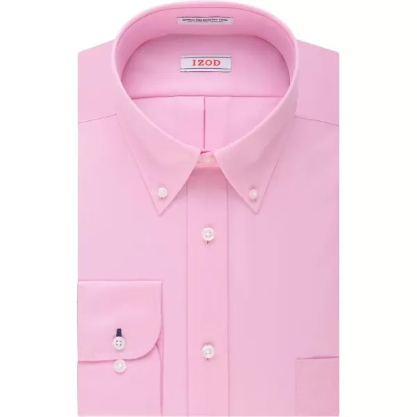 Izod Mens Dress Shirts Regular Fit Solid Twill Button Down Collar