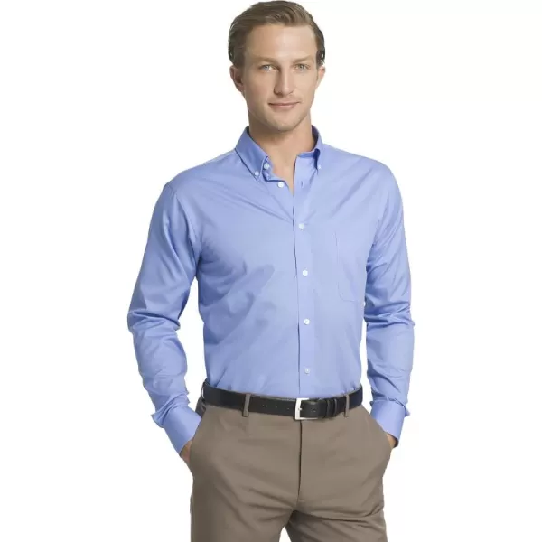Izod Men's TALL FIT Dress Shirts Stretch Solid 