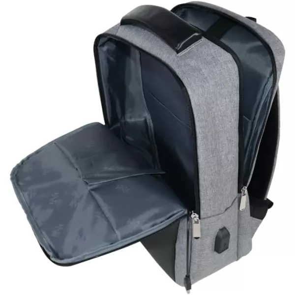 Business Laptop Backpack USB Charging Port Travel Slim Durable Computer Bag Fits 15.6, 16 and 17 Inch Laptop 