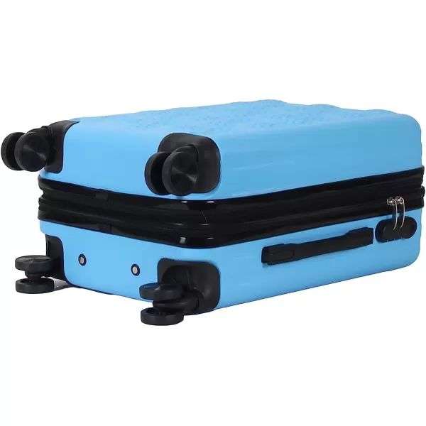 IZOD Golf Expandable ABS Hard shell Lightweight 360 Dual Spinning Wheels Combo Lock 28", 24", 20" 3 Piece Luggage Set 