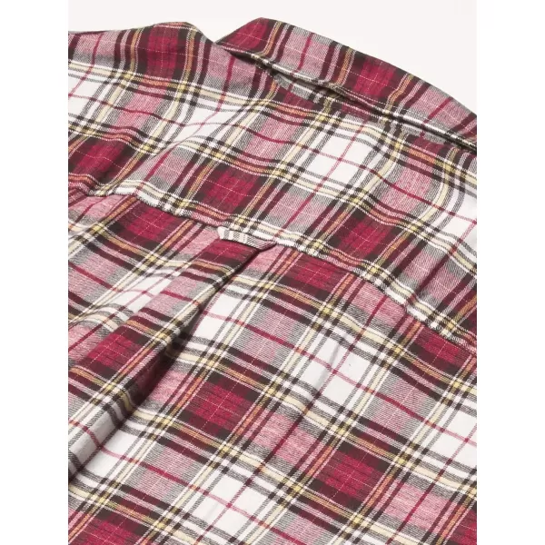 IZOD Men's Big &amp; Tall Advantage Performance Flannel Long Sleeve Stretch Button Down Shirt