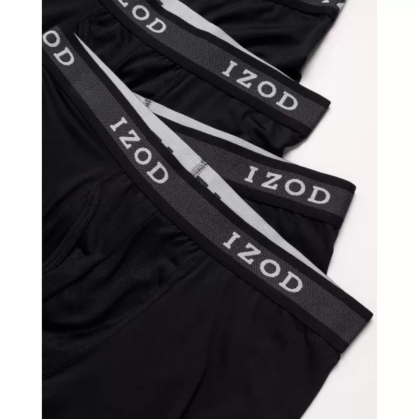 IZOD Men's Boxer Briefs– 5 Pack Performance Long Leg Boxer Briefs for Men S-2XL