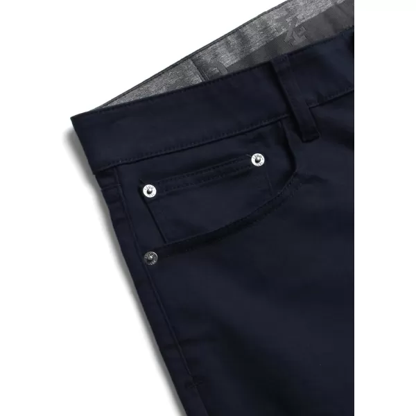 IZOD Men's Jeans - Regular Fit Comfort Stretch Knit Denim Jeans - Straight Leg Casual Pants for Men