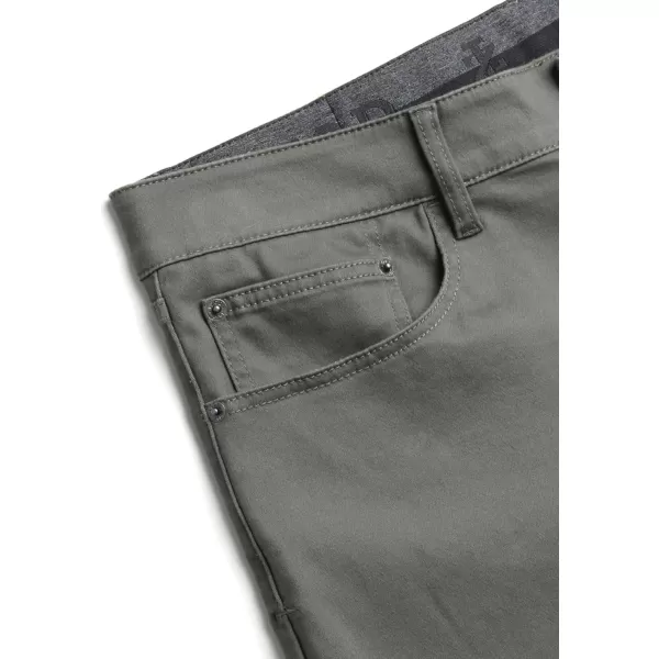 IZOD Men's Jeans - Regular Fit Comfort Stretch Knit Denim Jeans - Straight Leg Casual Pants for Men