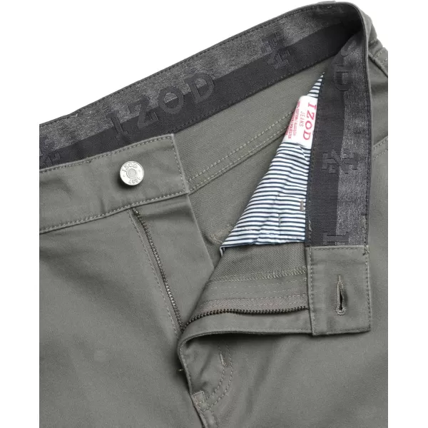 IZOD Men's Jeans - Regular Fit Comfort Stretch Knit Denim Jeans - Straight Leg Casual Pants for Men