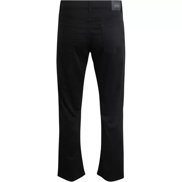 IZOD Men's Jeans - Regular Fit Comfort Stretch Knit Denim Jeans - Straight Leg Casual Pants for Men