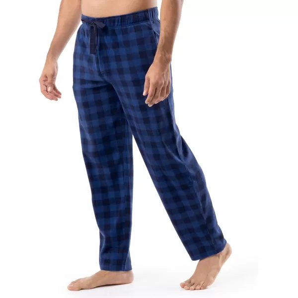 IZOD Men's Jersey Henley Top and Micro Fleece Pant Sleep Set