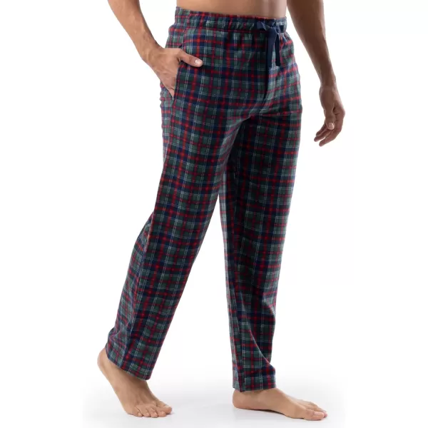 IZOD Men's Jersey Henley Top and Micro Fleece Pant Sleep Set