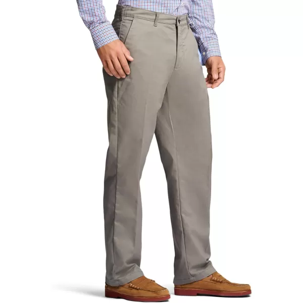 IZOD Men's Performance Stretch Classic Fit Flat Front Chino Pant