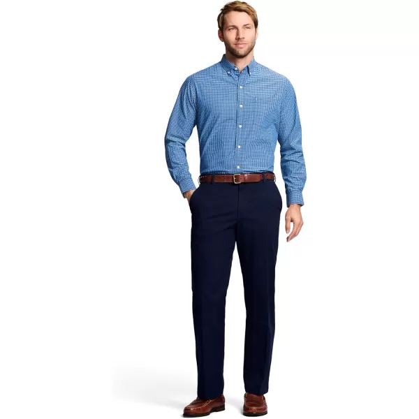 IZOD Men's Performance Stretch Classic Fit Flat Front Chino Pant