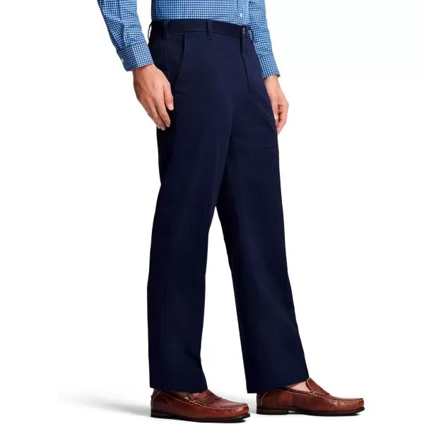 IZOD Men's Performance Stretch Classic Fit Flat Front Chino Pant
