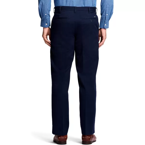IZOD Men's Performance Stretch Classic Fit Flat Front Chino Pant